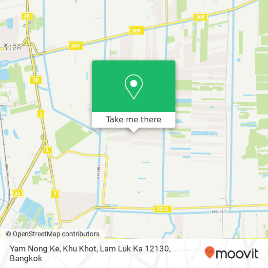 Yam Nong Ke, Khu Khot, Lam Luk Ka 12130 map