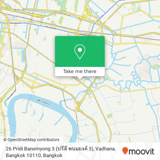 26 Pridi Banomyong 3 (ปรีดี พนมยงค์ 3), Vadhana, Bangkok 10110 map