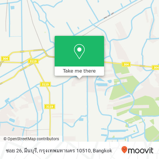 ซอย 26, มีนบุรี, กรุงเทพมหานคร 10510 map