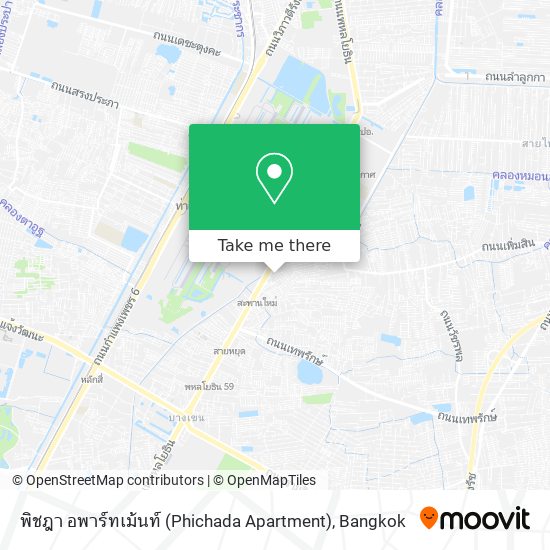 พิชฎา อพาร์ทเม้นท์ (Phichada Apartment) map