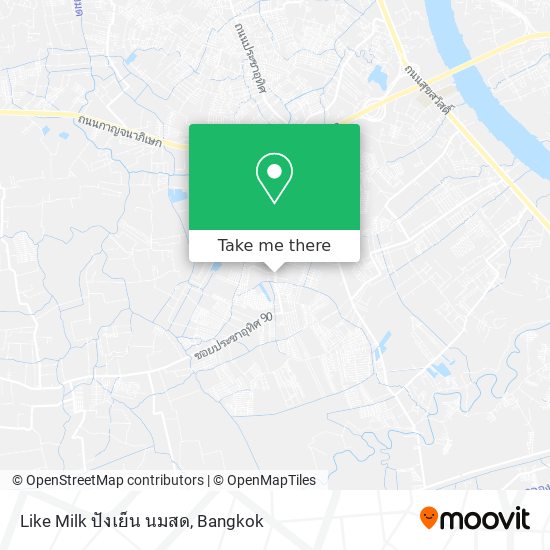 Like Milk ปังเย็น นมสด map