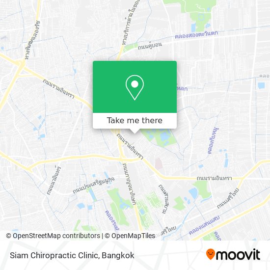 Siam Chiropractic Clinic map