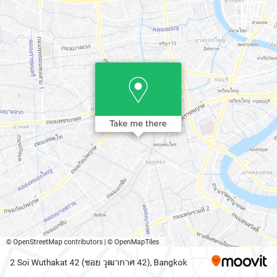 2 Soi Wuthakat 42 (ซอย วุฒากาศ 42) map