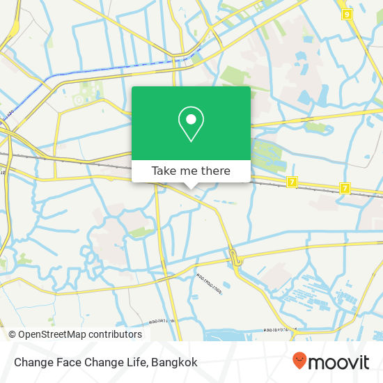 Change Face Change Life map