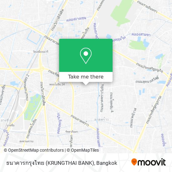 ธนาคารกรุงไทย (KRUNGTHAI BANK) map