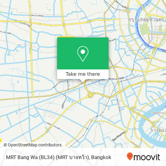 MRT Bang Wa (BL34) (MRT บางหว้า) map