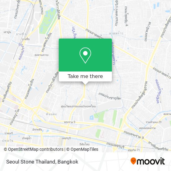 Seoul Stone Thailand map