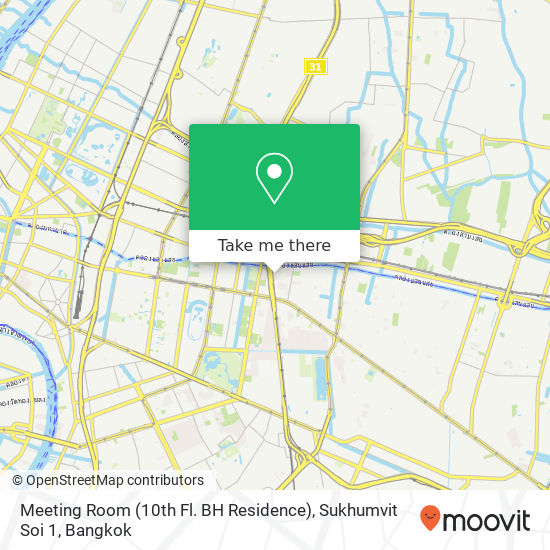 Meeting Room (10th Fl. BH Residence), Sukhumvit Soi 1 map