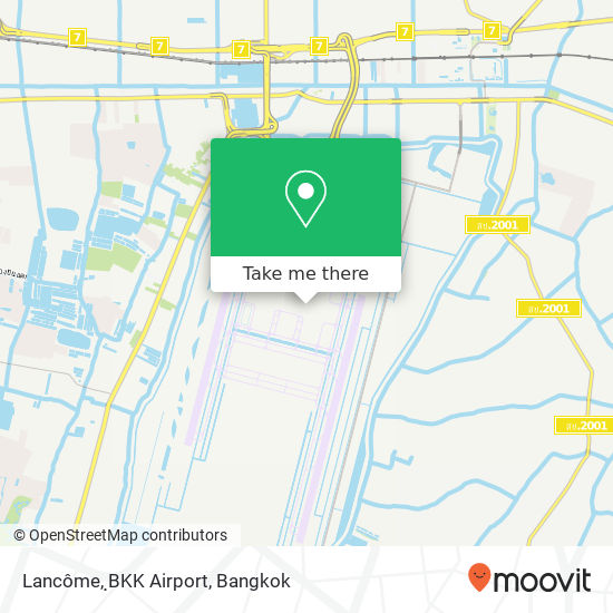 Lancôme, ฺBKK Airport map