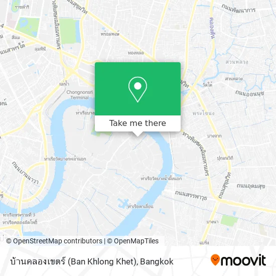 บ้านคลองเขตร์ (Ban Khlong Khet) map