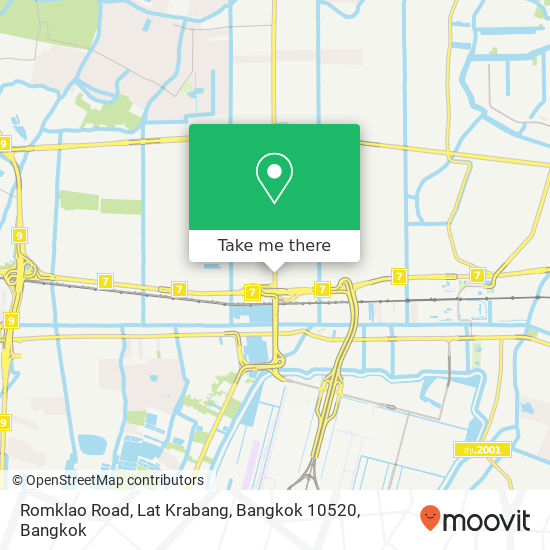 Romklao Road, Lat Krabang, Bangkok 10520 map