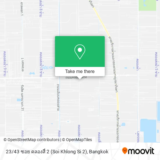 23 / 43 ซอย คลองสี่ 2 (Soi Khlong Si 2) map