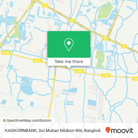 KASIKORNBANK, Soi Muban Nilubon Win map