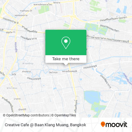 Creative Cafe @ Baan Klang Muang map