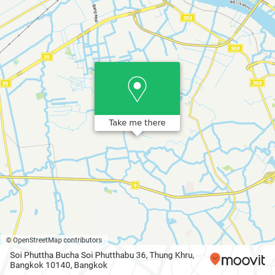 Soi Phuttha Bucha Soi Phutthabu 36, Thung Khru, Bangkok 10140 map