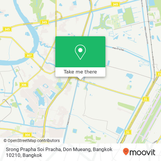 Srong Prapha Soi Pracha, Don Mueang, Bangkok 10210 map