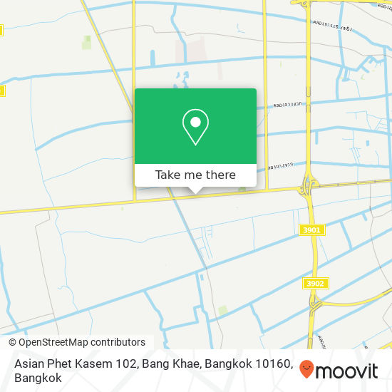 Asian Phet Kasem 102, Bang Khae, Bangkok 10160 map