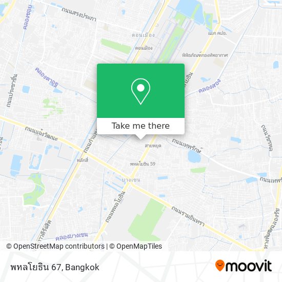 พหลโยธิน 67 map