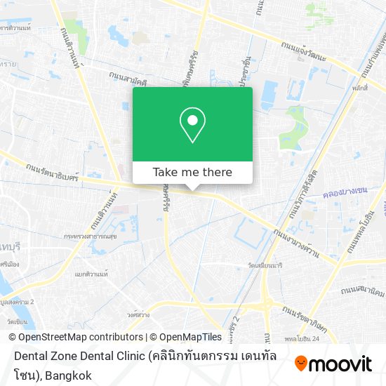 Dental Zone Dental Clinic (คลินิกทันตกรรม เดนทัลโซน) map