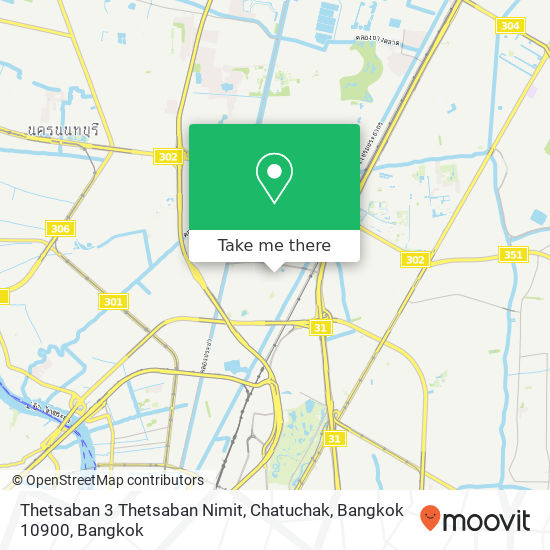 Thetsaban 3 Thetsaban Nimit, Chatuchak, Bangkok 10900 map