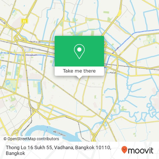 Thong Lo 16 Sukh 55, Vadhana, Bangkok 10110 map