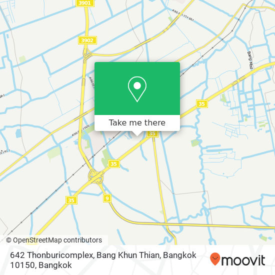 642 Thonburicomplex, Bang Khun Thian, Bangkok 10150 map
