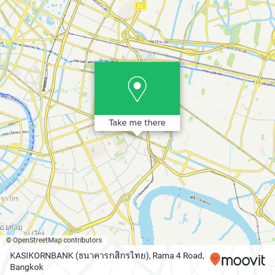 KASIKORNBANK (ธนาคารกสิกรไทย), Rama 4 Road map