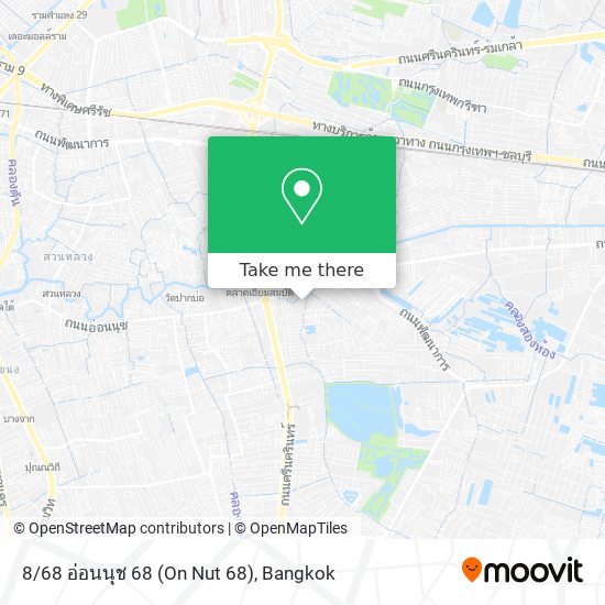 8/68 อ่อนนุช 68 (On Nut 68) map