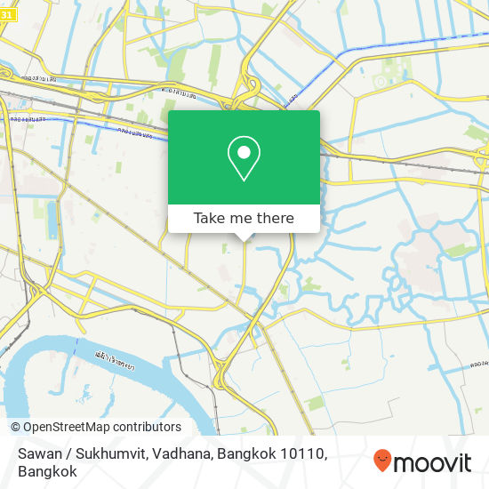 Sawan / Sukhumvit, Vadhana, Bangkok 10110 map