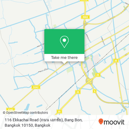 116 Ekkachai Road (ถนน เอกชัย), Bang Bon, Bangkok 10150 map