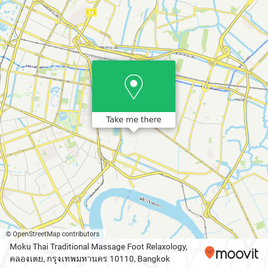 Moku Thai Traditional Massage Foot Relaxology, คลองเตย, กรุงเทพมหานคร 10110 map