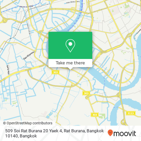 509 Soi Rat Burana 20 Yaek 4, Rat Burana, Bangkok 10140 map