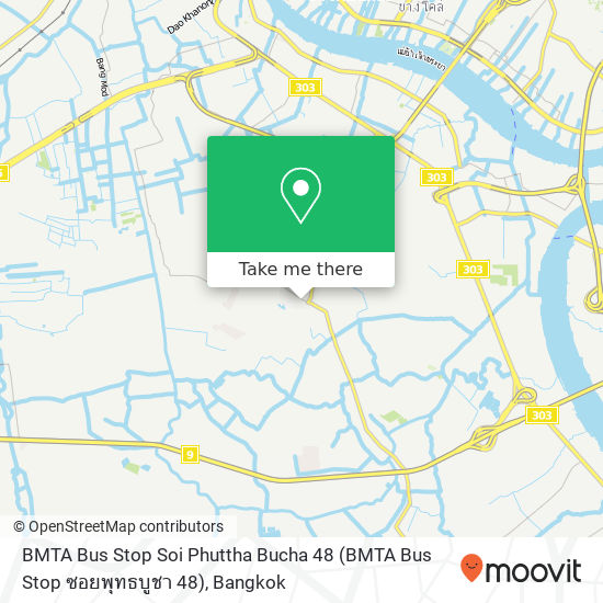 BMTA Bus Stop Soi Phuttha Bucha 48 (BMTA Bus Stop ซอยพุทธบูชา 48) map