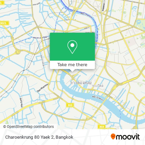 Charoenkrung 80 Yaek 2 map