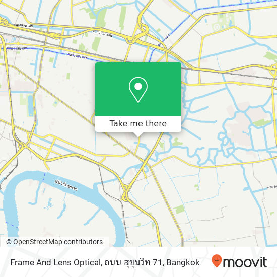 Frame And Lens Optical, ถนน สุขุมวิท 71 map