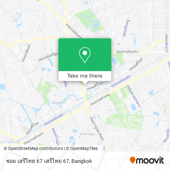 ซอย เสรีไทย 67 เสรีไทย 67 map