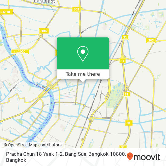 Pracha Chun 18 Yaek 1-2, Bang Sue, Bangkok 10800 map