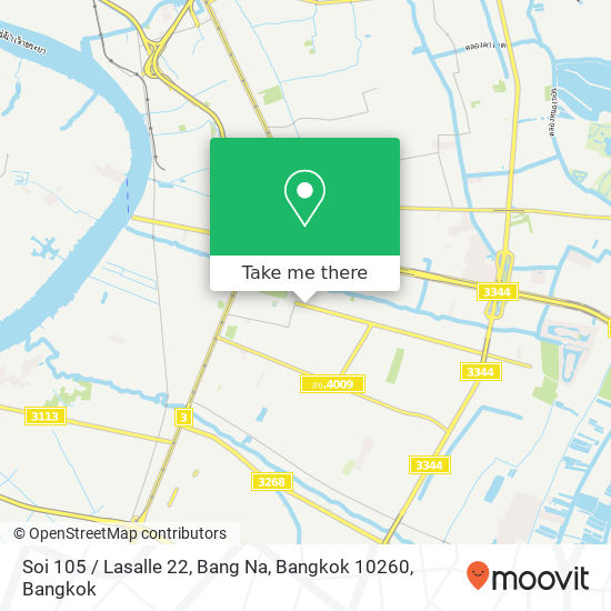 Soi 105 / Lasalle 22, Bang Na, Bangkok 10260 map