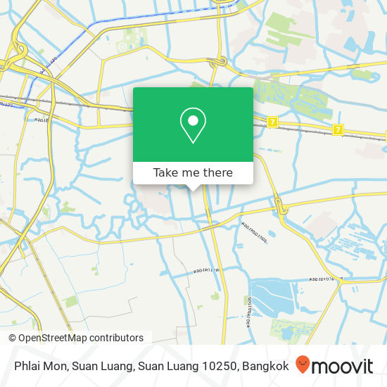 Phlai Mon, Suan Luang, Suan Luang 10250 map