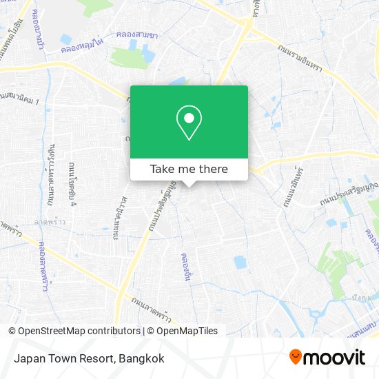 Japan Town Resort map