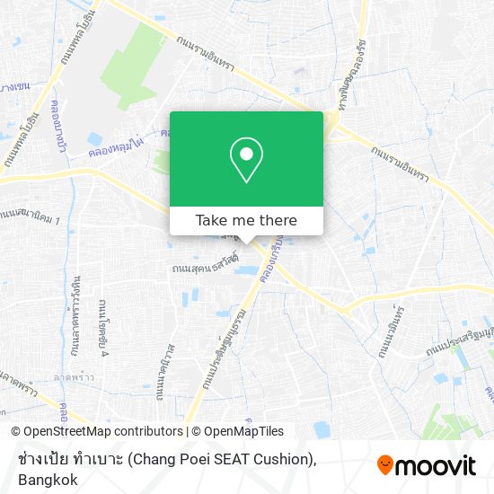 ช่างเป้ย ทำเบาะ (Chang Poei SEAT Cushion) map