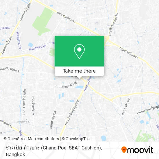 ช่างเป้ย ทำเบาะ (Chang Poei SEAT Cushion) map