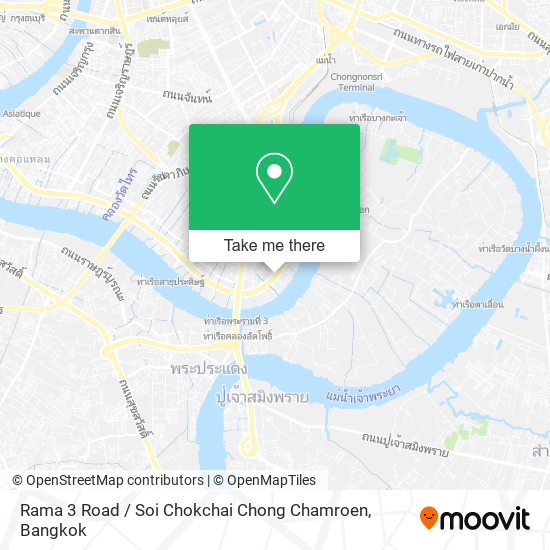 Rama 3 Road / Soi Chokchai Chong Chamroen map