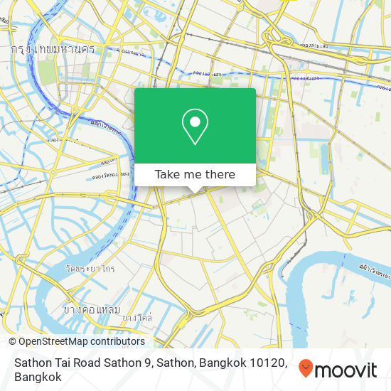 Sathon Tai Road Sathon 9, Sathon, Bangkok 10120 map