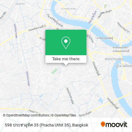 598 ประชาอุทิศ 35 (Pracha Uthit 35) map
