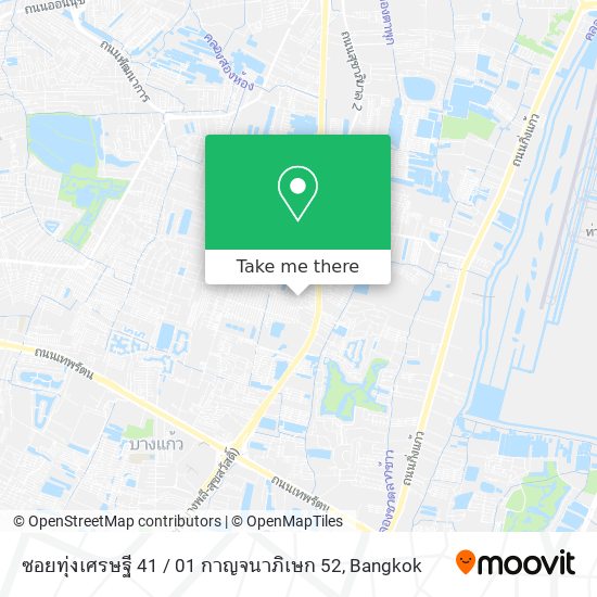 ซอยทุ่งเศรษฐี 41 / 01 กาญจนาภิเษก 52 map