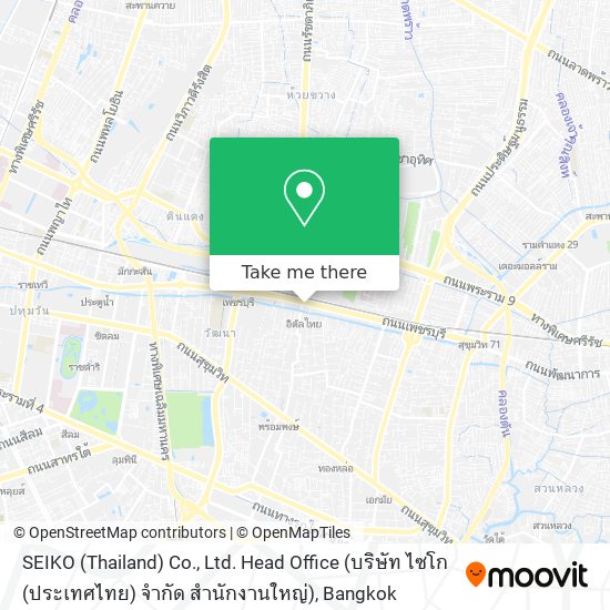 SEIKO (Thailand) Co., Ltd. Head Office (บริษัท ไซโก (ประเทศไทย) จำกัด สำนักงานใหญ่) map