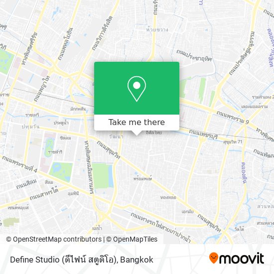 Define Studio (ดีไฟน์ สตูดิโอ) map