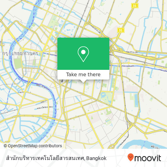 สำนักบริหารเทคโนโลยีสารสนเทศ map