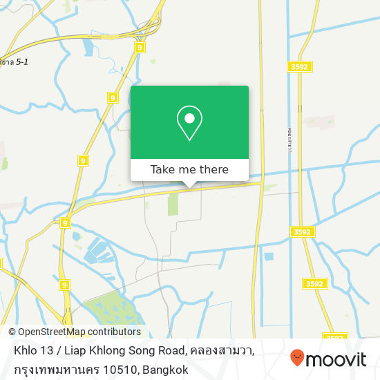 Khlo 13 / Liap Khlong Song Road, คลองสามวา, กรุงเทพมหานคร 10510 map